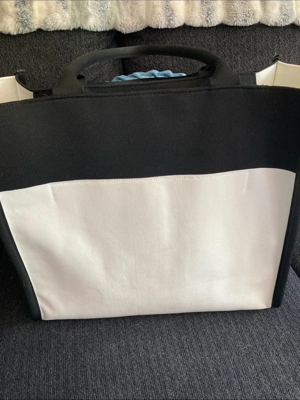 kate spade Black and White 'It's In The Bag' Tote